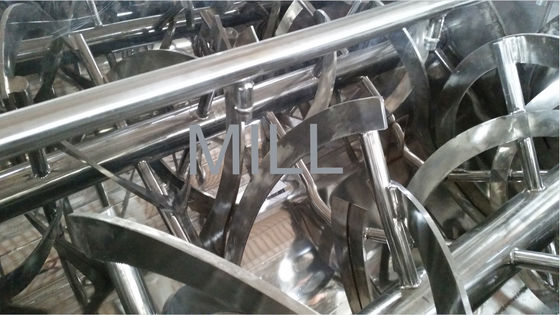 주문 100-1000 kg/h 분말 섞는 기계 헤엄 리본 수평한 믹서 믹서 online manufacture