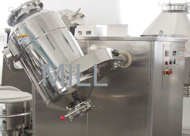 Chemical 3d Powder Mixer Industrial Stainless Steel Capacity 180-4000l