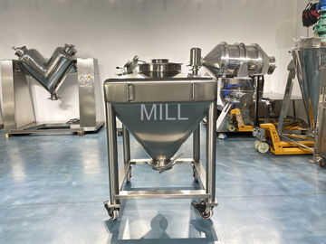GMP Standard Vacuum Conveyor For Powder Stainless Steel Tote IBC Tank