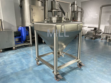 IBC Vacuum Moveable Powder Bin Vacuum Conveyor For Powder Bin Blender Stainless Steel