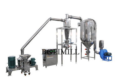 Dried Cassava Fine Powder Grinding Machine Matte Mirror Surface Field Installation