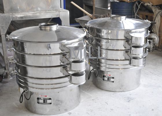 2000kg/h Vibro 체 기계 스테인리스를 체로 치는 200의 메시 가루 분말